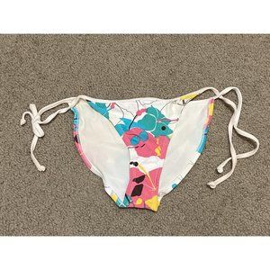 Body Glove tie-side white bikini bottom, small